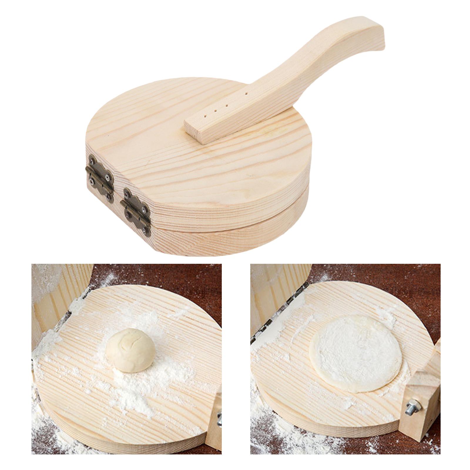 Pressing Baking Pizza Maker Pastry Tool Kitchen Wood color
