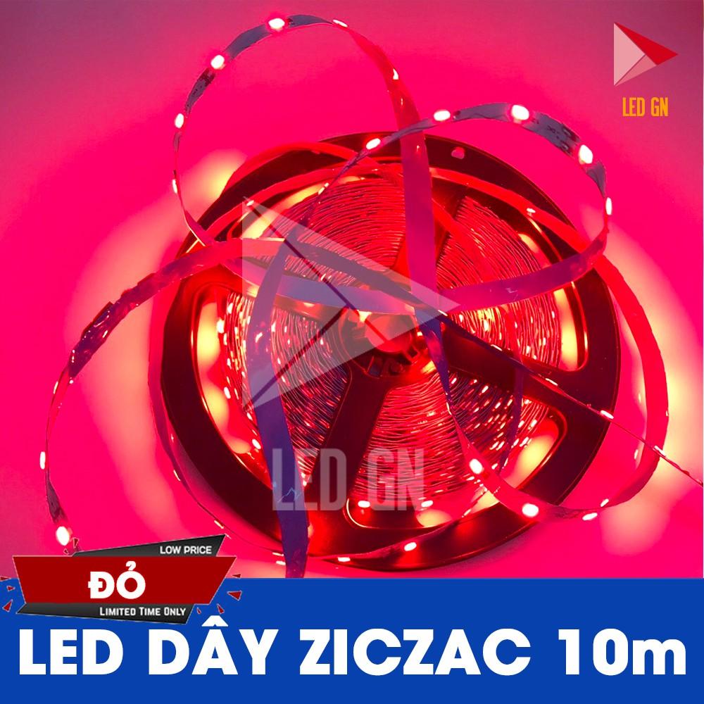 LED Dây Dán Ziczac 10m 12V - Đi Dây Linh Hoạt - Gấp Góc Tối Ưu