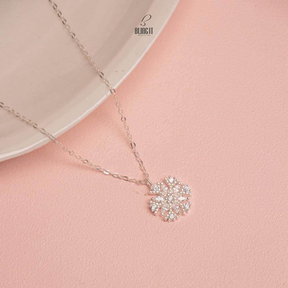 Vòng cổ Bling it hoa tuyết BIVC253