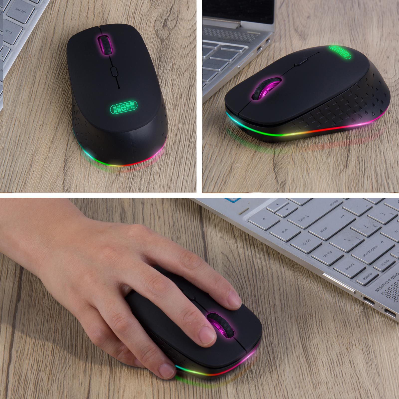 Bluetooth Mouse .1 and 2.4G Optical Mouse 1000-1200-1600 DPI for Computer