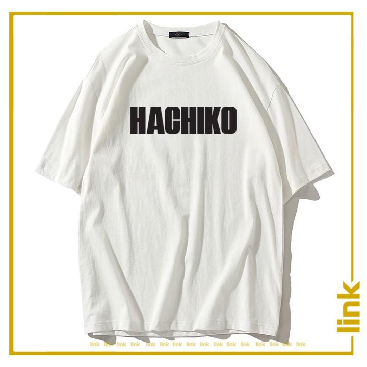 Áo thun tay lỡ HACHIKO dáng rộng unisex