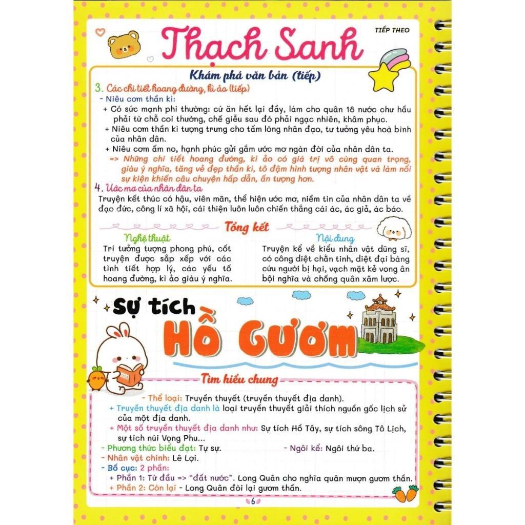 Sách - Sổ Tay Notebook Ngữ Văn 6 - Bám Sát SGK Cánh Diều - Hồng Ân