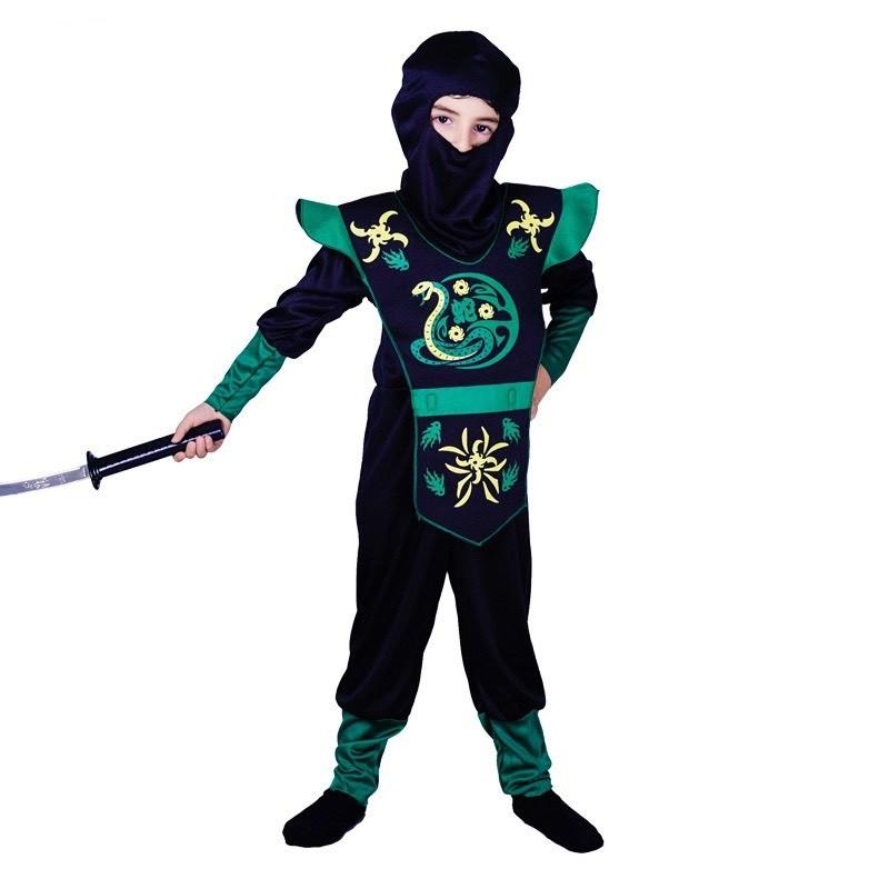 ẢNH THẬT - VIDEO - HÓA TRANG NINJA RẮN XANH/ĐỎ CHO BÉ TRAI