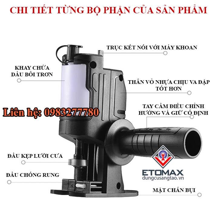 Bộ Phụ Kiện Chuyển Máy Khoan Thành Máy Cưa Lọng V3, Cưa Kiếm Lắp Máy Khoan Cầm Tay