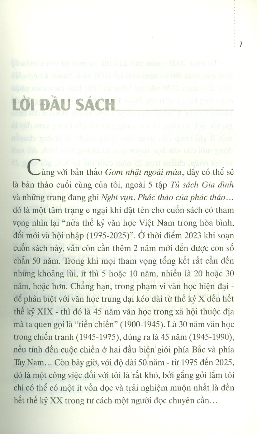 Hình ảnh Phác Thảo Của Phác Thảo: Nửa Thế Kỷ Văn Học Việt Nam Trong Hoà Bình - Đổi Mới Và Hội Nhập (1975 - 2025) - Phong Lê