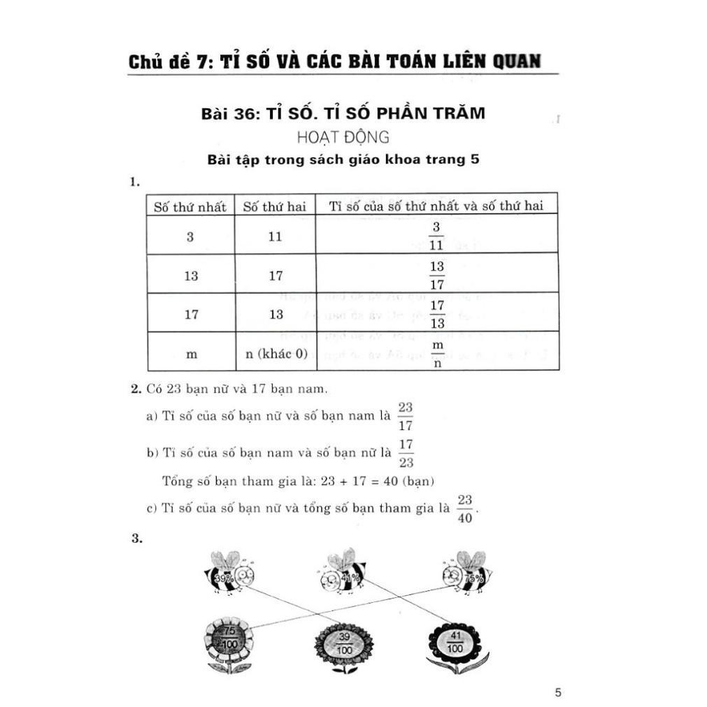 Hướng Dẫn Giải Vở Bài Tập Toán Lớp 5 -Tập 2 (Bám Sát SGK: Kết Nối Tri Thức Với Cuộc Sống )( HA)