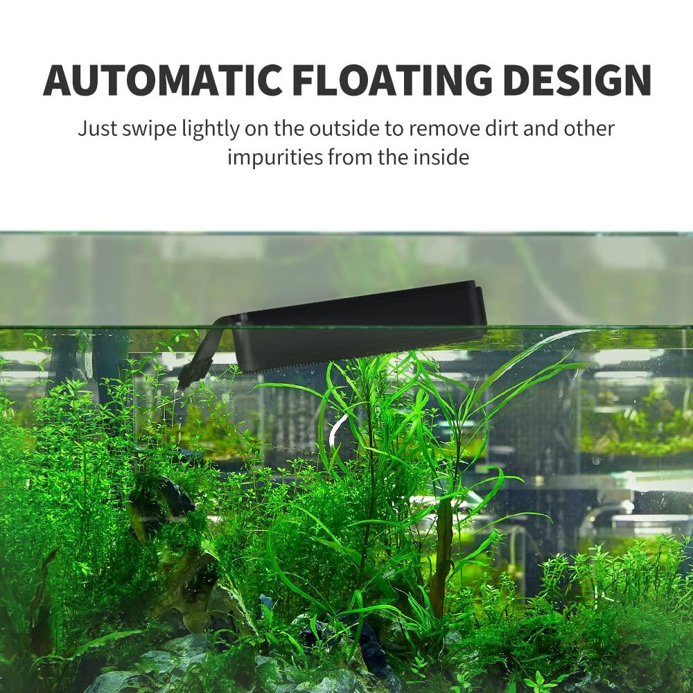 Bàn chải làm sạch từ tính mạnh mẽ Floating Magnetic Aquarium Glass Cleaner - Fish Tank Cleaner