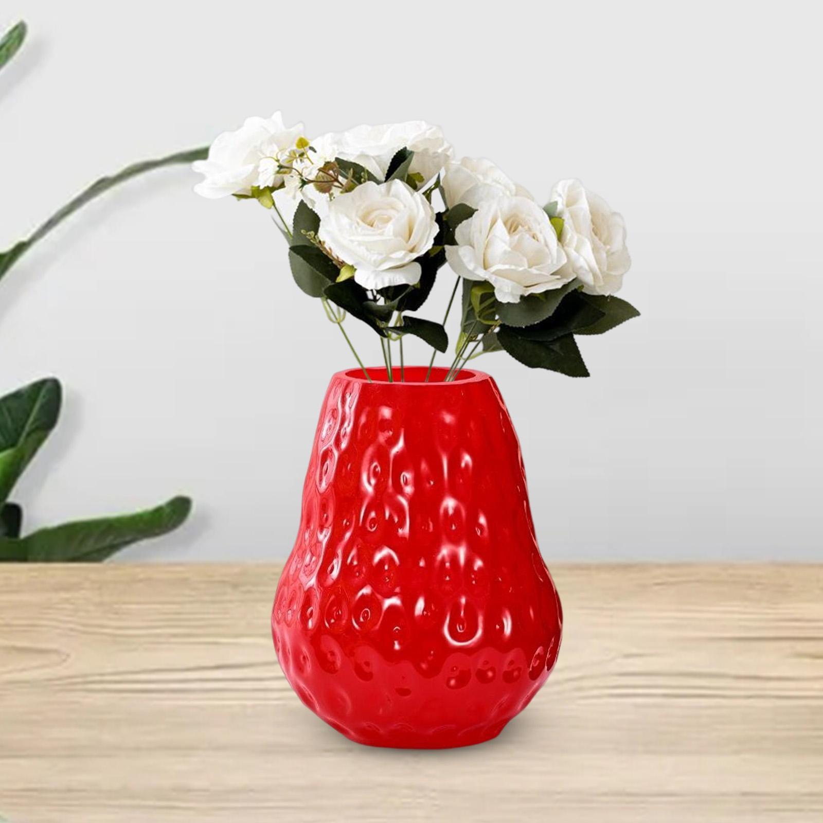 Glass Vase for Flowers Desktop Vase Flower Pot Ornament Centerpiece  Flower Vase for Kitchen Home Bedroom Dining Table Decoration