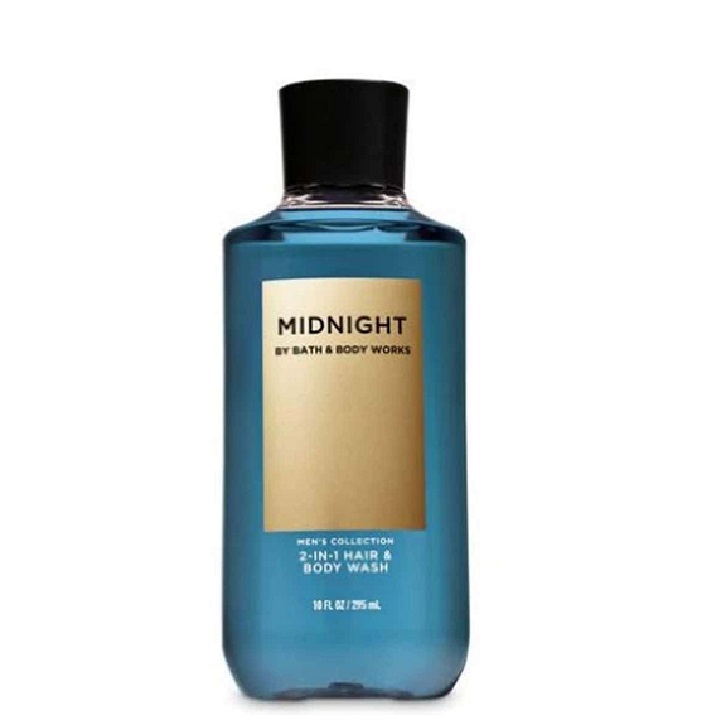 Sữa tắm gội cho nam Bath &amp; Body Works Midnight Hair &amp; Body Wash 295ml