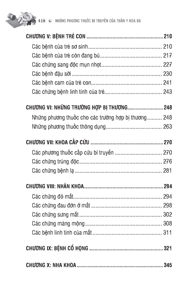 Hình ảnh Những Phương Thuốc Bí Truyền Của Thần Y Hoa Đà (Theo Bản Của Khai Trí 1969)