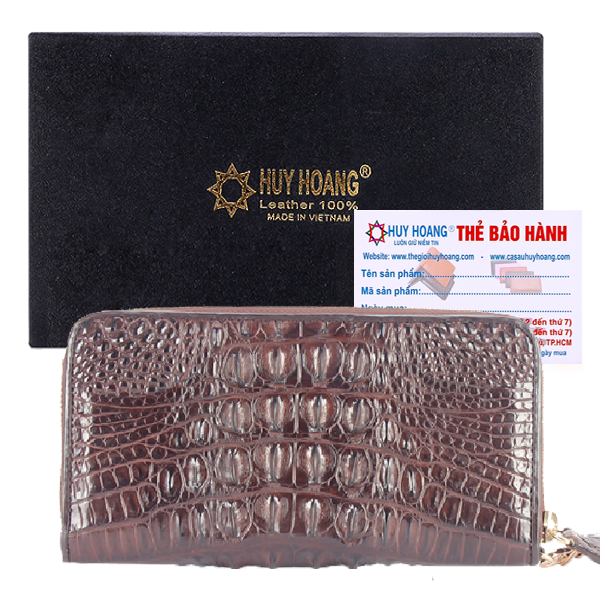 Ví Nữ Huy Hoàng HT3240 (10.5 x 19 cm) - Nâu Đất