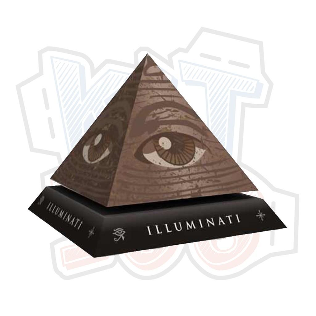 Mô hình giấy đồ chơi illuminati Pyramid