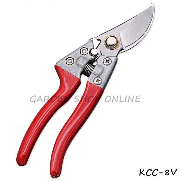 Kéo cắt cành lưỡi thép sắc bén không gỉ thương hiệu MFG tay cầm nhựa chống trơn trượt