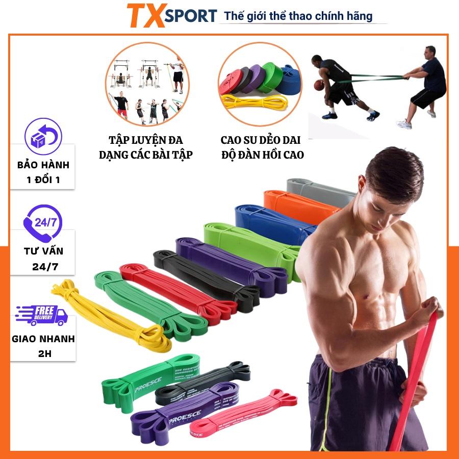 Dây Kháng Lực, Dây Đa Năng Hỗ Trợ Tập Luyện Tập Gym Thể Hình Cao Su Power Band Aolikes Chính Hãng AL3602 TXsport