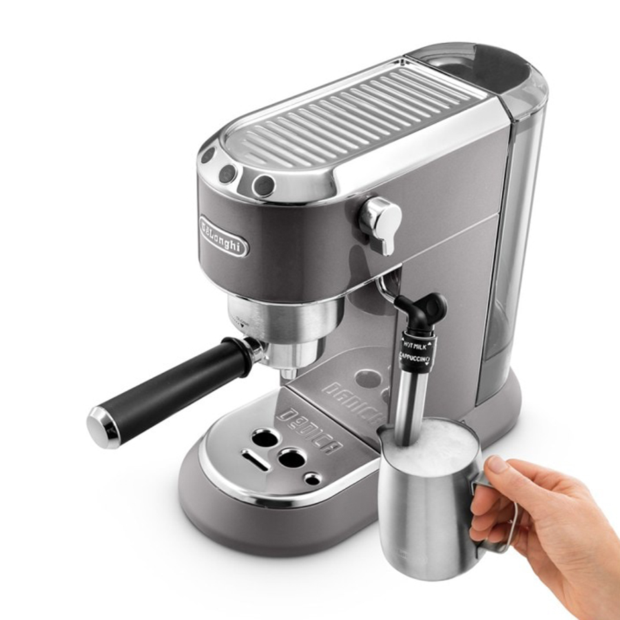 Máy Pha Cà Phê DeLonghi EC785.GY - Hàng Chính Hãng