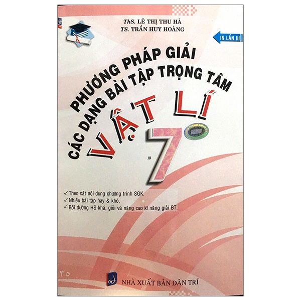 Phương Pháp Giải Các Dạng Bài Tập Toán Trọng Tâm - Vật Lí 7