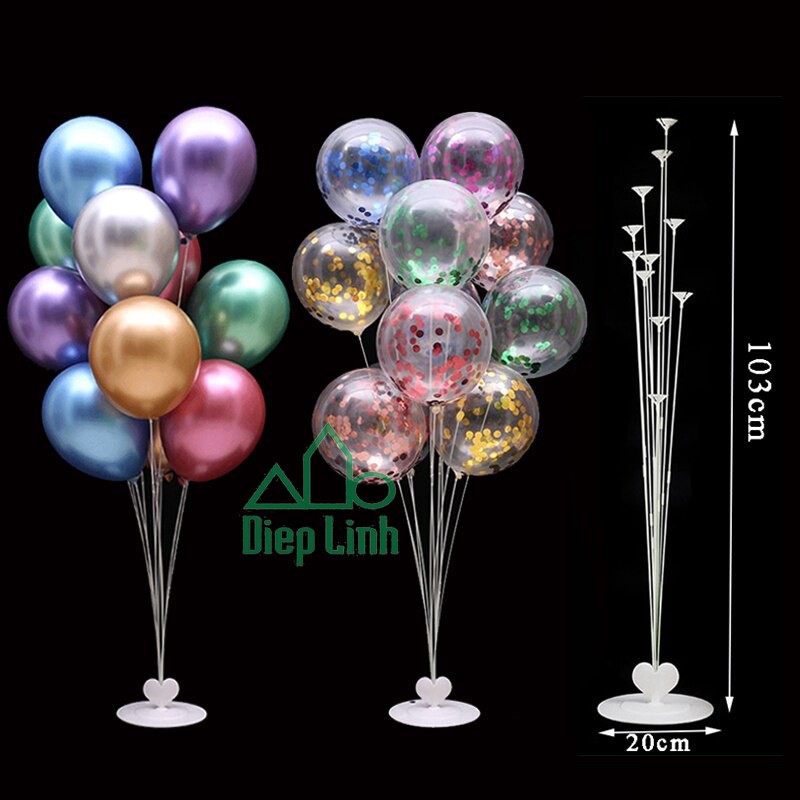 Trụ đế giả bong bóng bay nhiều kích thước