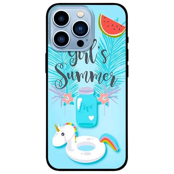 Hình ảnh Ốp lưng dành cho Iphone 13 Mini - Iphone 13 - Iphone 13 Pro -  Iphone 13 Pro Max - Girl's Summer