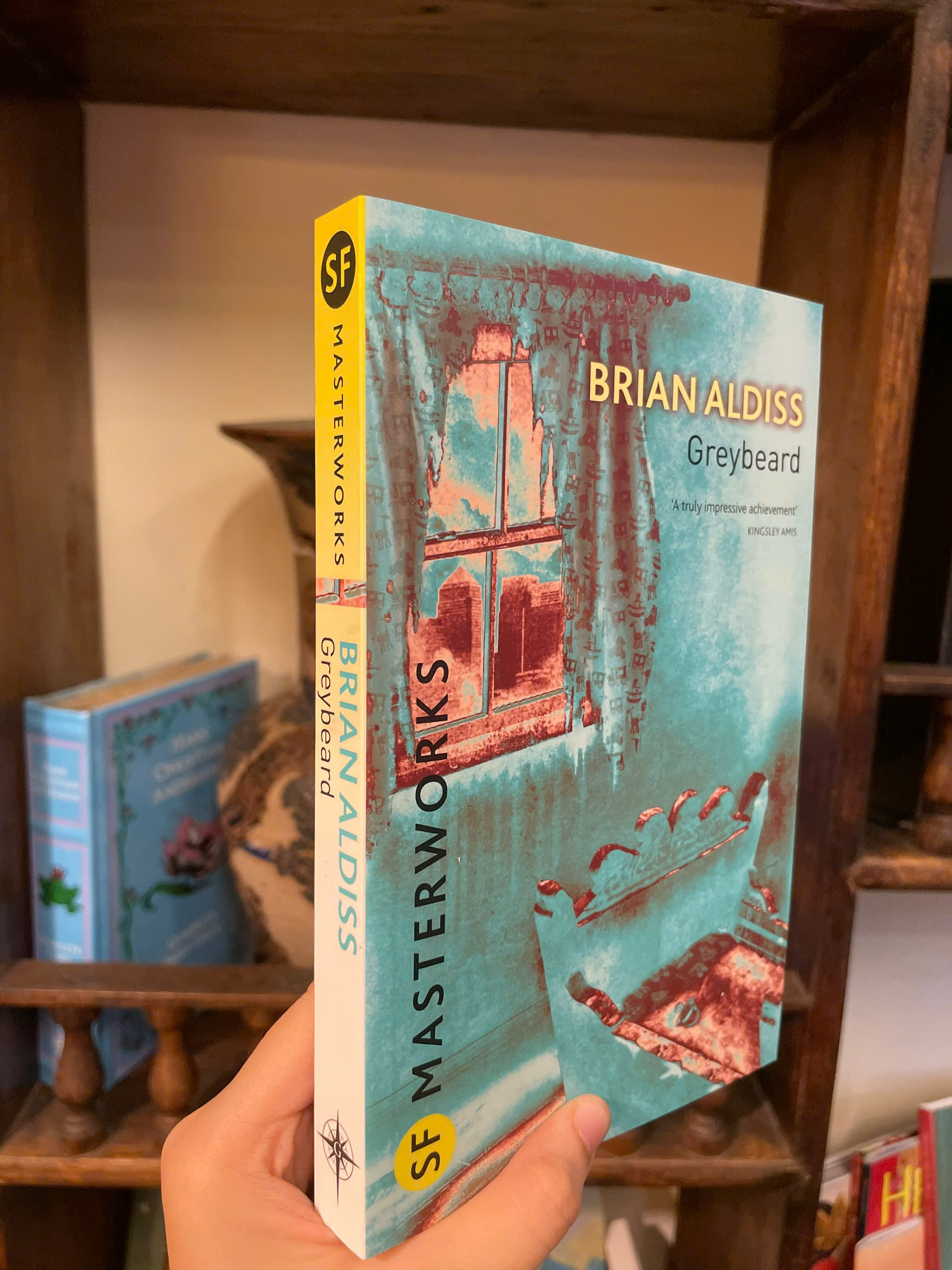 Sách - SF Masterworks Greybeard by Brian Aldiss/ Tiểu thuyết tiếng Anh/ English/ Fiction
