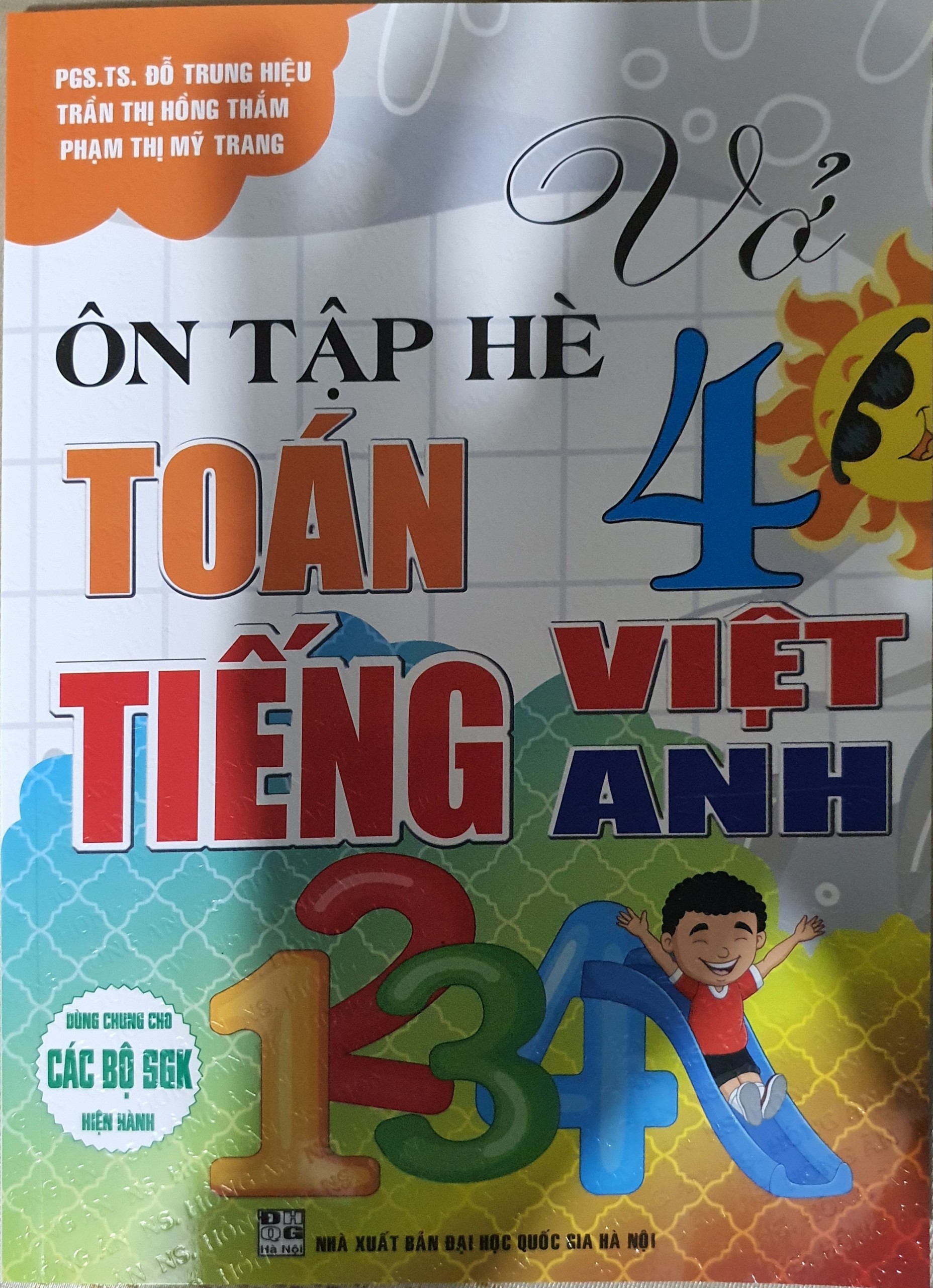 Vở Ôn Tập Hè Toán - Tiếng Việt - Tiếng Anh Lớp 4