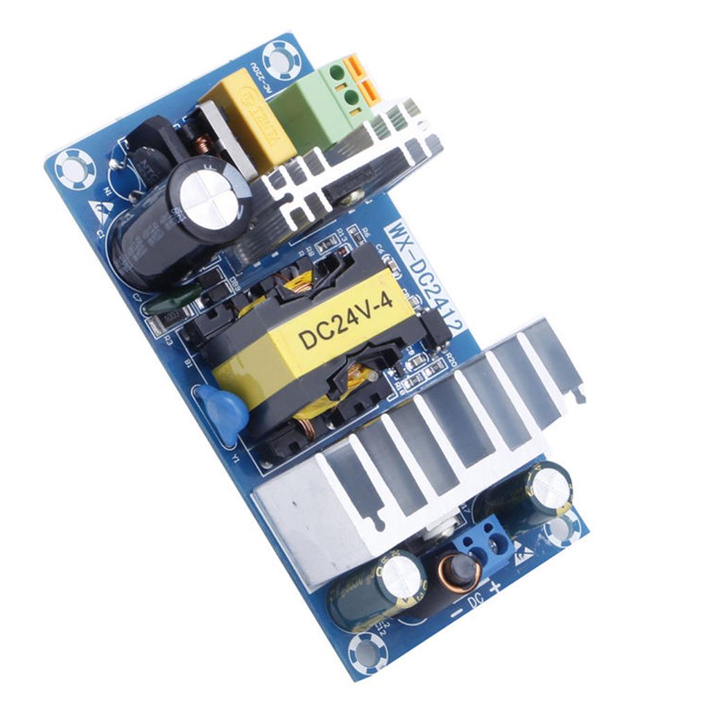 AC85-265V To DC 24V 4A-6A 100W Switch Power Supply Board AC DC Power Module