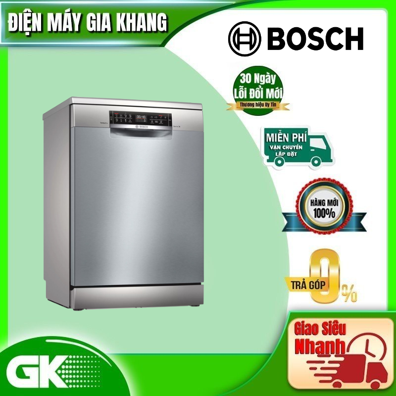 Máy rửa bát độc lập 14 bộ Bosch SMS6ZCI49E Seri 6