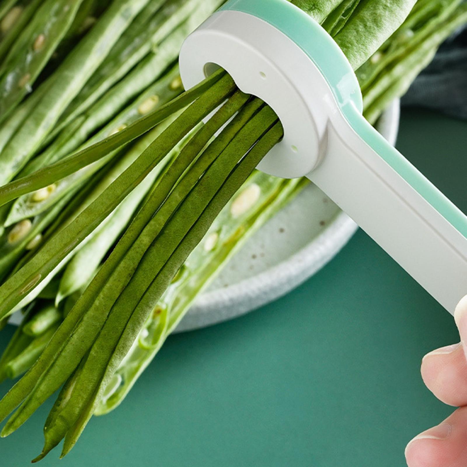 Multifunction Bean Slicer Kitchen Gadgets Long Bean Shredder for Bean