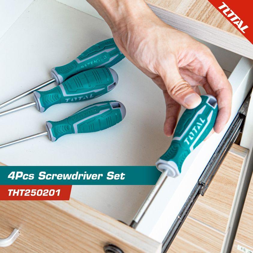BỘ 2 TUA VÍT TOTAL THT250201 - HÀNG CHÍNH HÃNG