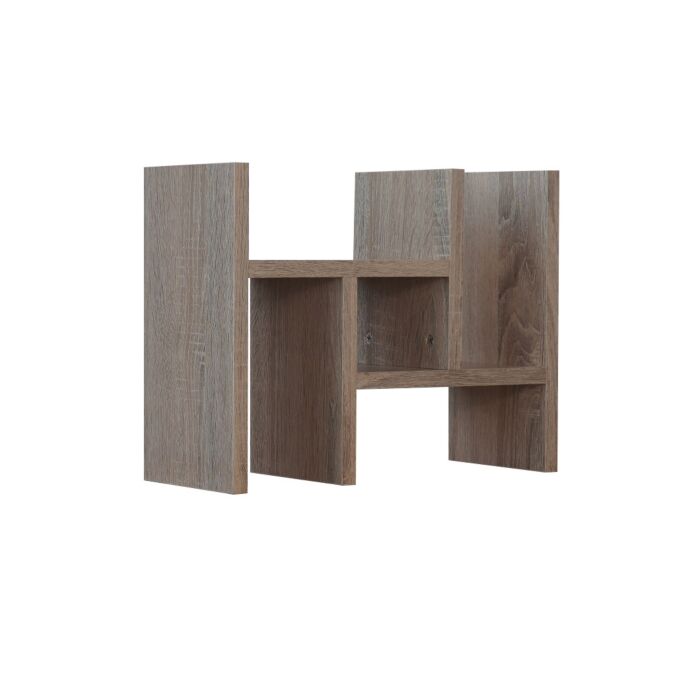 SB Furniture, Looms, Cece Multi-Purpose Shelf, Solid Oak Color, W35XD15XH28 cm.