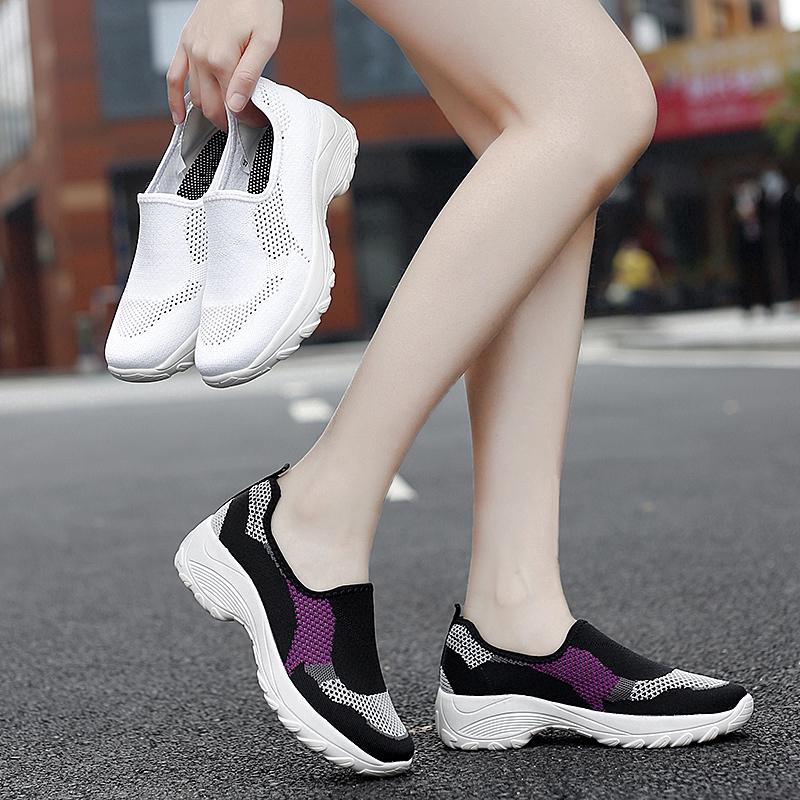2020 Fashion women outdoor soft running sneakers casual sport shoes