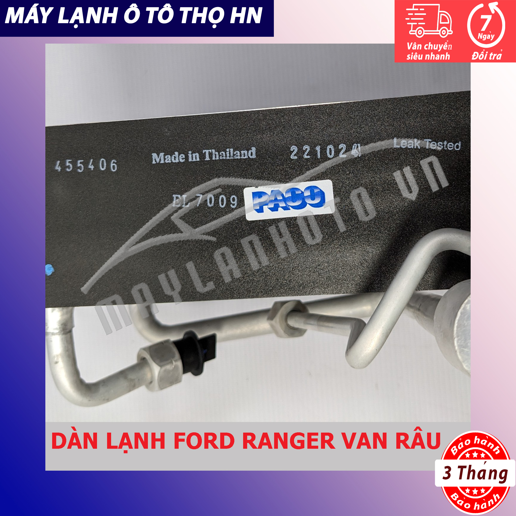 Dàn lạnh Ford Ranger 2003 2004 2005 2006 Hàng xịn Thái Lan 03 04 05 06