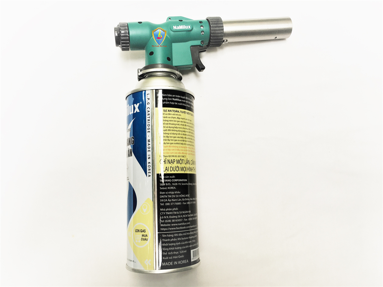 Lon gas chuyên dụng Namilux - HÀNG CHÍNH HÃNG NAMILUX (MP)