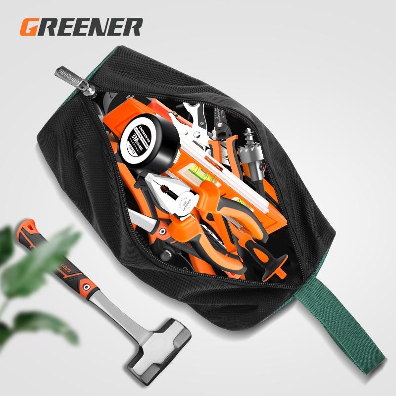 Túi Đựng Dụng Cụ Sửa Chữa Đa Năng Chống Thấm Nước Chống Rơi Vỡ Bằng Vải Oxford 1680D Dành Cho Thợ Điện