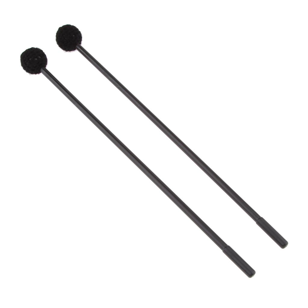 Wood Tongue Drum Sticks Lotus Drum Xylophone Mallets Rods Hammer,1 Pair