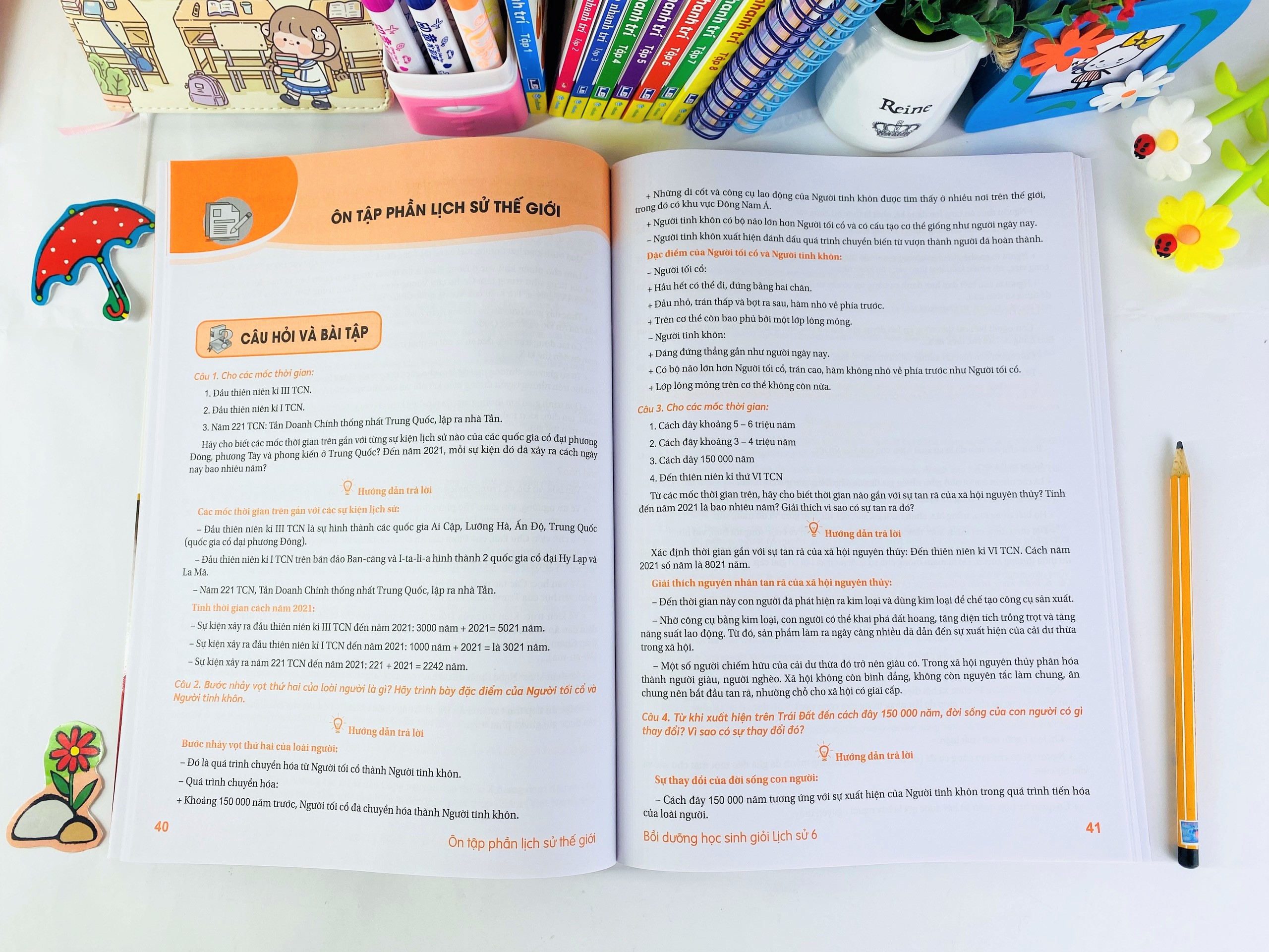 Sách Bồi dưỡng học sinh giỏi Lịch Sử 6 Theo chương trình mới - ndbooks