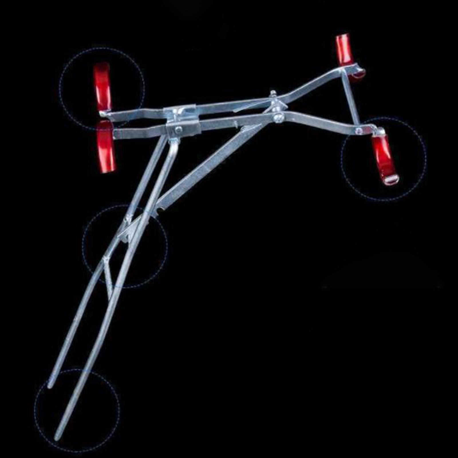 Durable Fishing Rod Holder Pole Stand Rack Stainless Steel Bank Fishing
