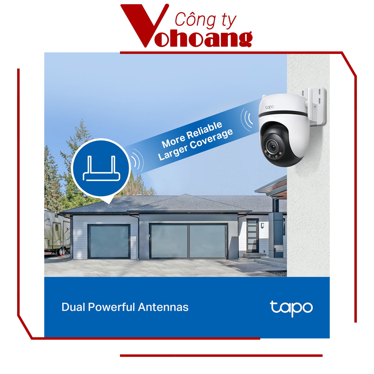 Camera TP-Link Tapo C520WS 2K 360 Ngoài Trời - AI Thông Minh Phát Hiện Chuyển Động, Hỗ Trợ Smart Home