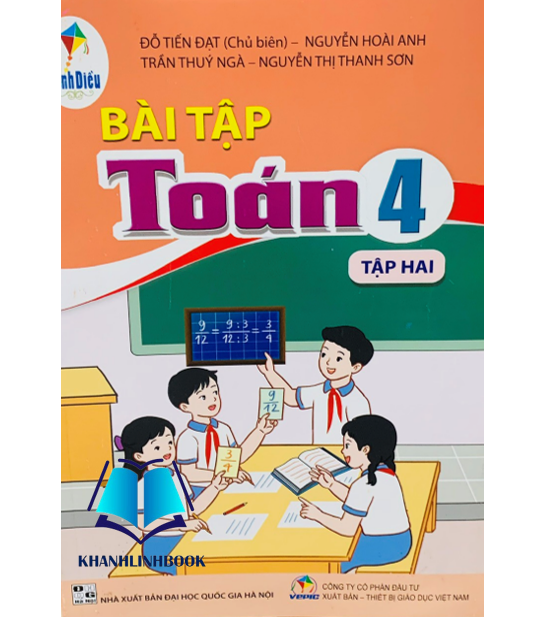 Sách - Bài tập toán 4 - tập 2