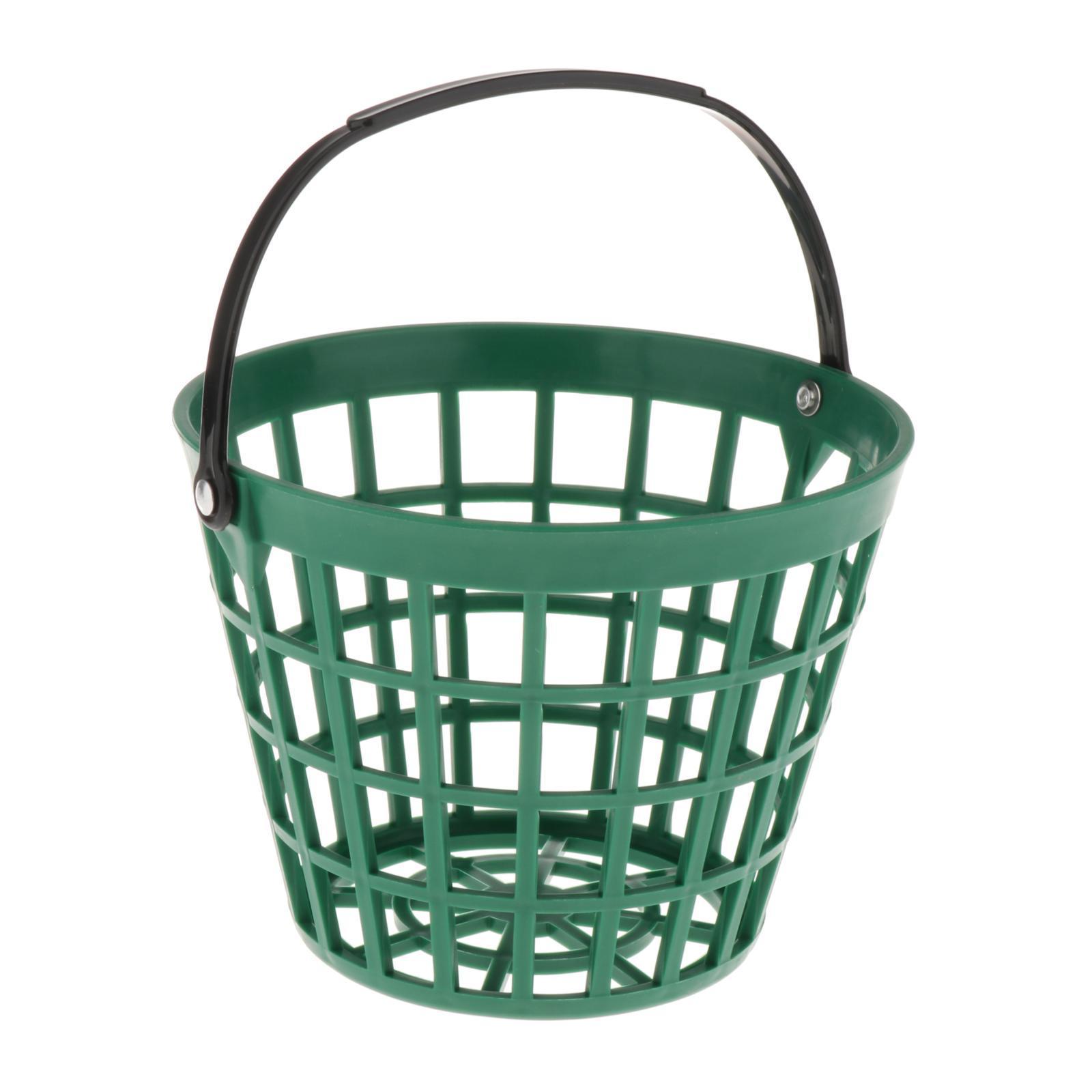 Ball Basket Golf Range Bucket Storage Organizer Holds 25 Balls