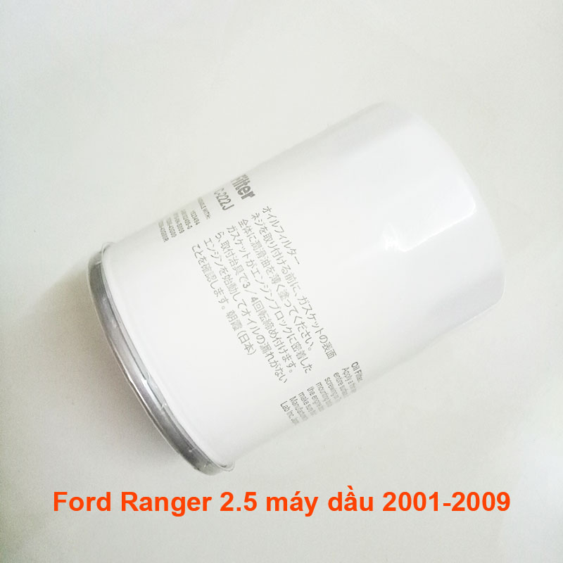 Lọc nhớt cho xe Ford Ranger 2.5 máy dầu 2001, 2002, 2003, 2004, 2005, 2006, 2007, 2008, 2009 1523494 mã C222J-2