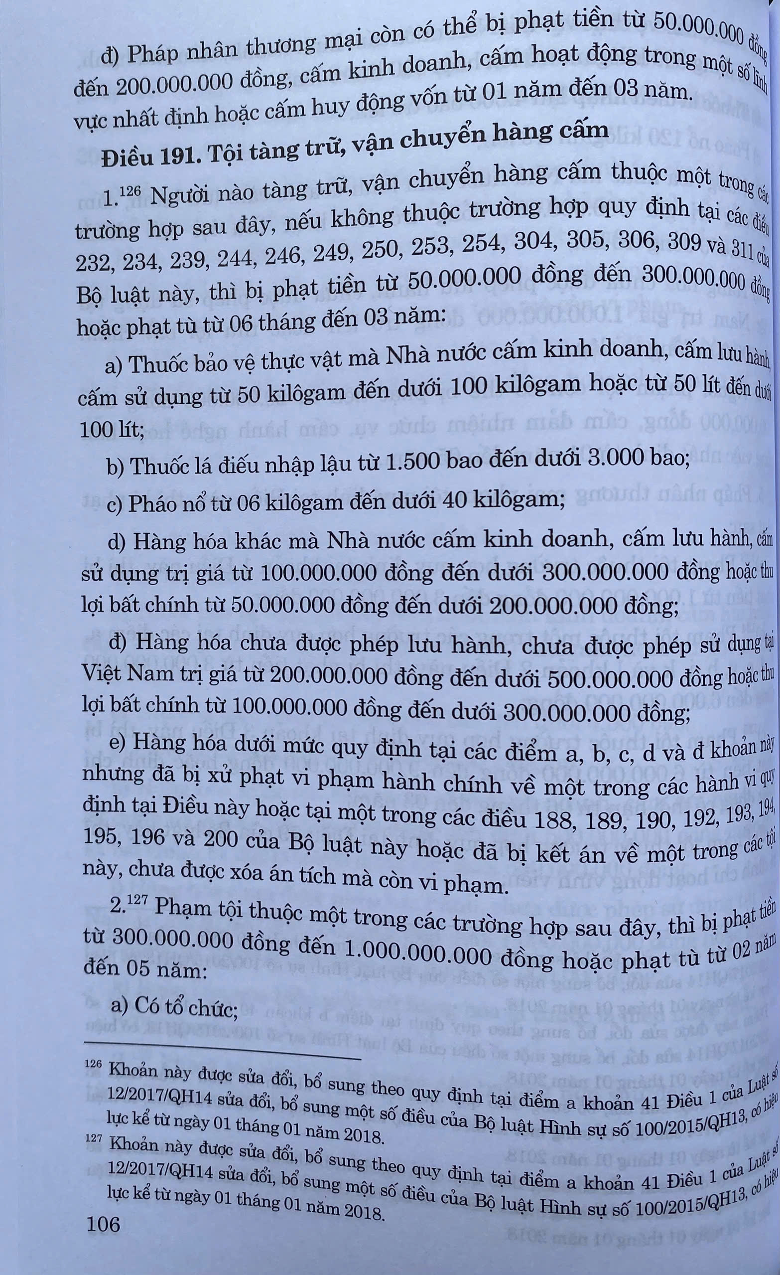 Bộ Luật Hình Sự, Bộ Luật Tố Tụng Hình Sự ( Sửa Đổi, Bổ Sung Năm 2025 )