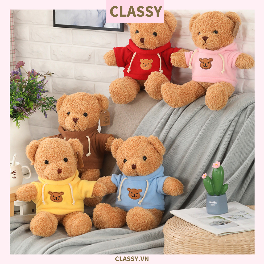 Classy Gấu bông Teddy mặc áo siêu êm siêu mịn B1375