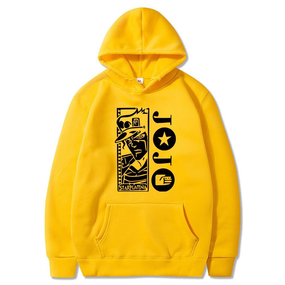 Áo Hoodie Dài Tay Họa Tiết Anime Jojo'S Bizarre Adventure Thời Trang Mùa Thu Dành Cho Nam