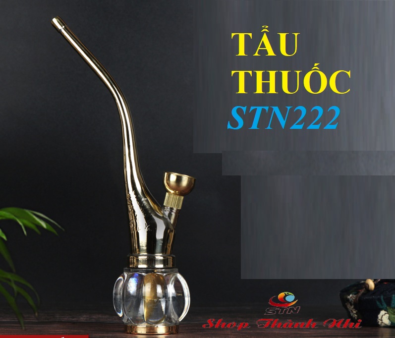 Tẩu thuốc hợp kim đồng lọc bằng nước ấm cực đẹp STN222