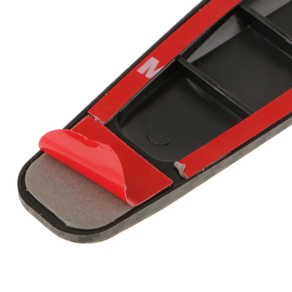 Xe Sợi Carbon Bảo Vệ Chống Trầy Xước Ốp Lưng Bảo Vệ Miếng Dán Chống Trầy 2 Chiếc