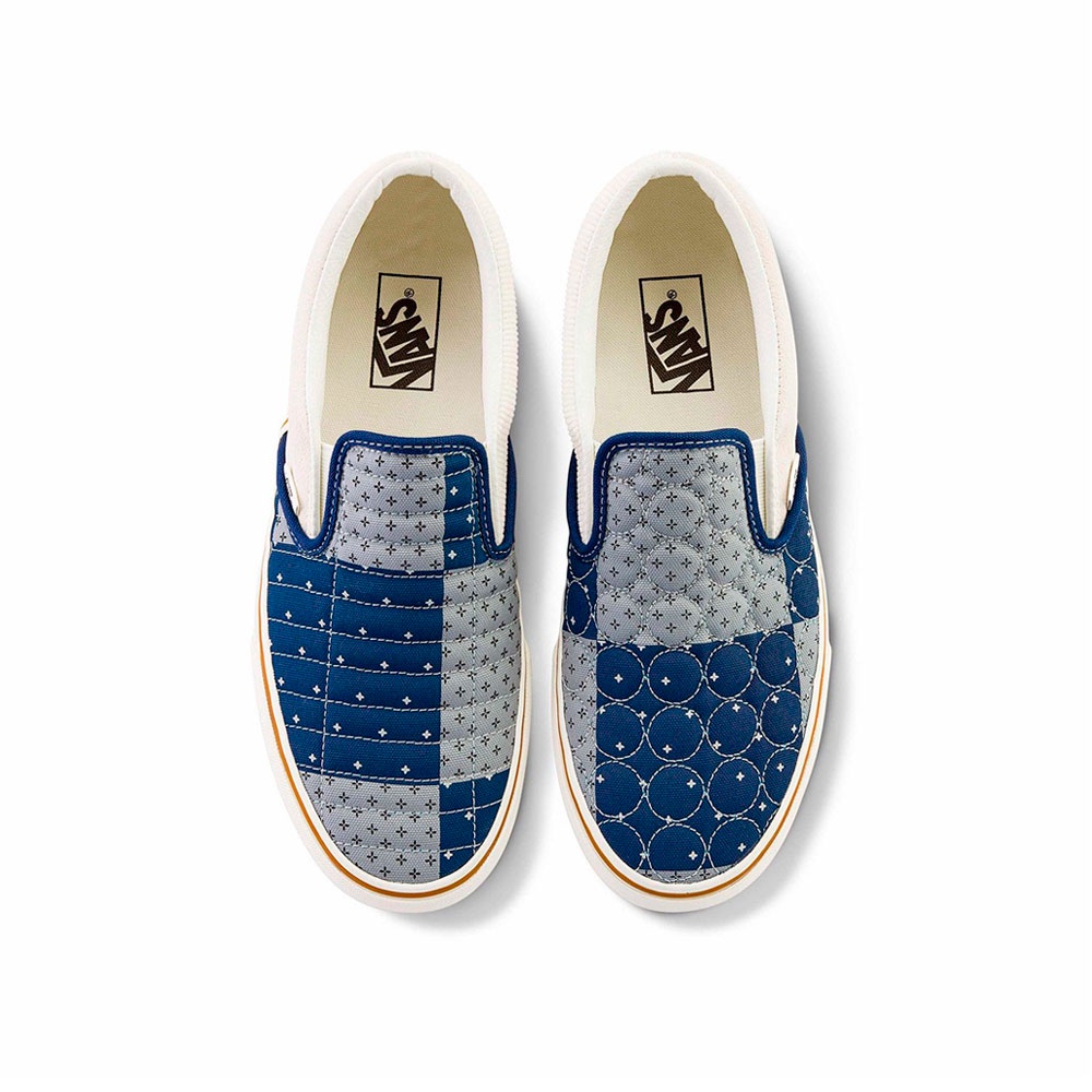 Giày lười Slip on Vans Quilted Bandana Classic Slip-On Skate VN0A7VCFBCK Giày sục thời trang