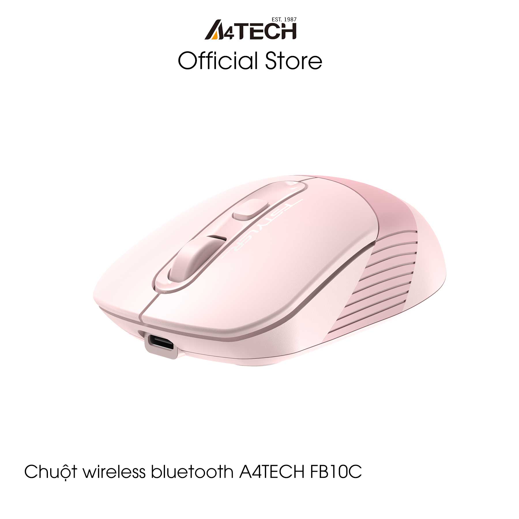 Chuột vi tính wireless bluetooth A4TECH FB10C - Hàng chính hãng