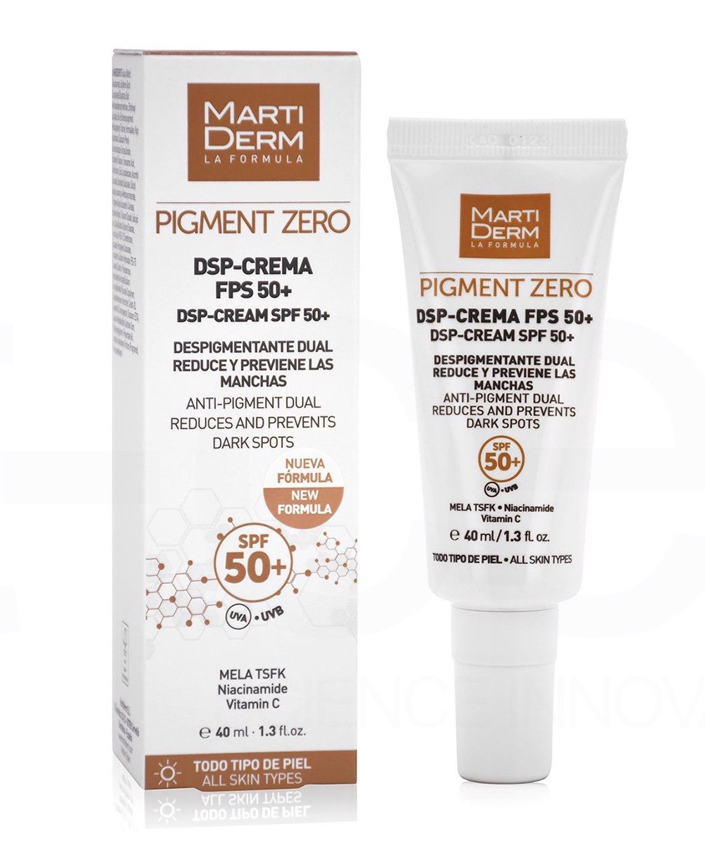 Kem Dưỡng Ngày Chống Nắng Sáng Da Mờ Sắc Tố MartiDerm Pigment Zero DSP SPF50+ Cream Duy Trì Sau Hydroqui