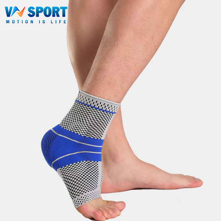 Băng Bảo Vệ Cổ Chân 360º VNSPORT, Băng Cổ Chân Chuyên Dụng Phòng Các Chấn Thương Cổ Chân Cho Các Bộ Môn Thể Thao - Cầu Lông, Bóng Rổ, Bóng Chuyền, Chạy Bộ, Đạp Xe, Tennis, Leo Núi, Dã Ngoại (1 Đôi)