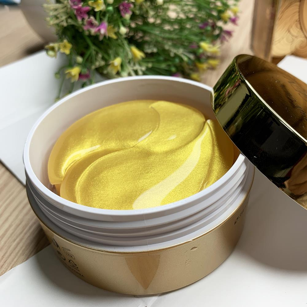 Mặt Nạ Hỗ Trợ Điều Trị Xóa Nhăn Vùng Mắt 3W Clinic Collagen Luxury Gold (90g)